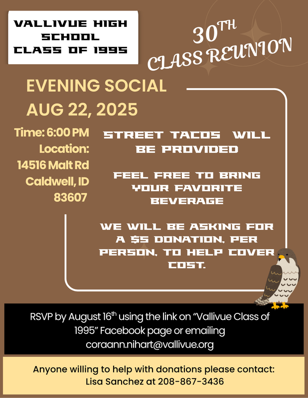 flyer with a brown background