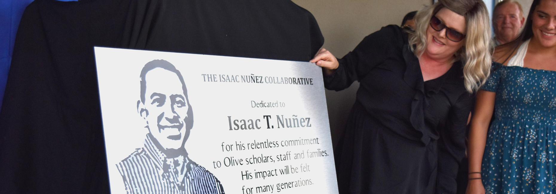 Isaac Nunez dedication