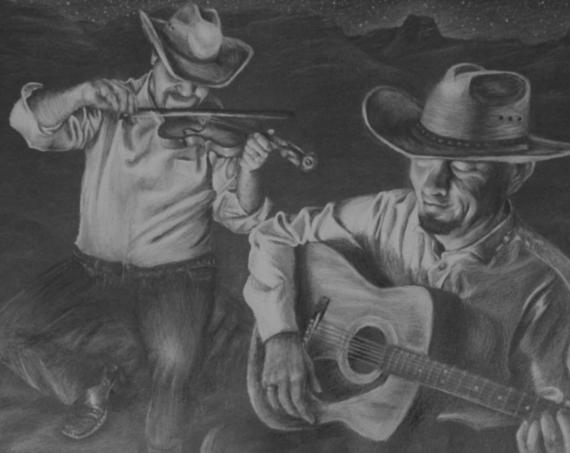 Rodeo Art by Marie Pierce (THS)