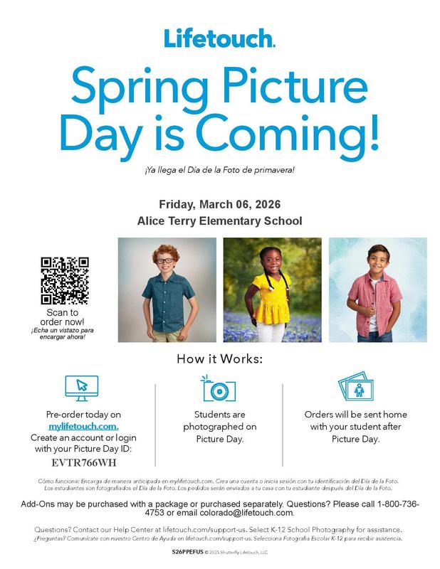 Picture day flyer