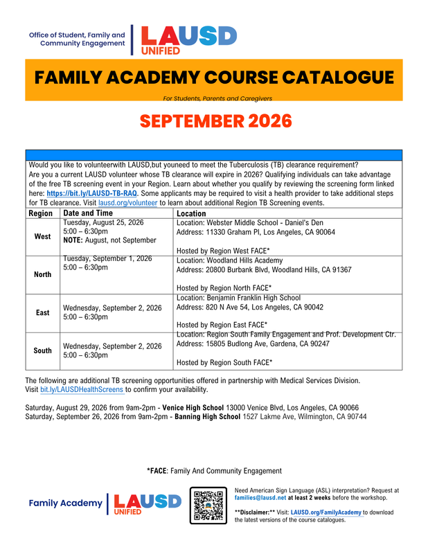 School Catalogue 1