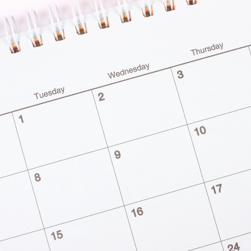 calendar page