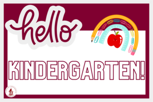 kindergarten registration