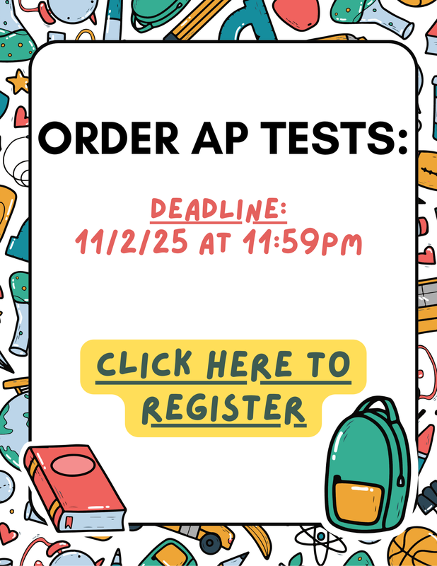 AP Exam Orders