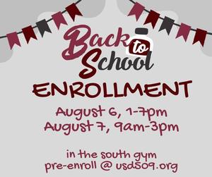 2025 Enrollment graphic