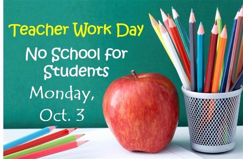 No School Monday October 3 Featured Photo