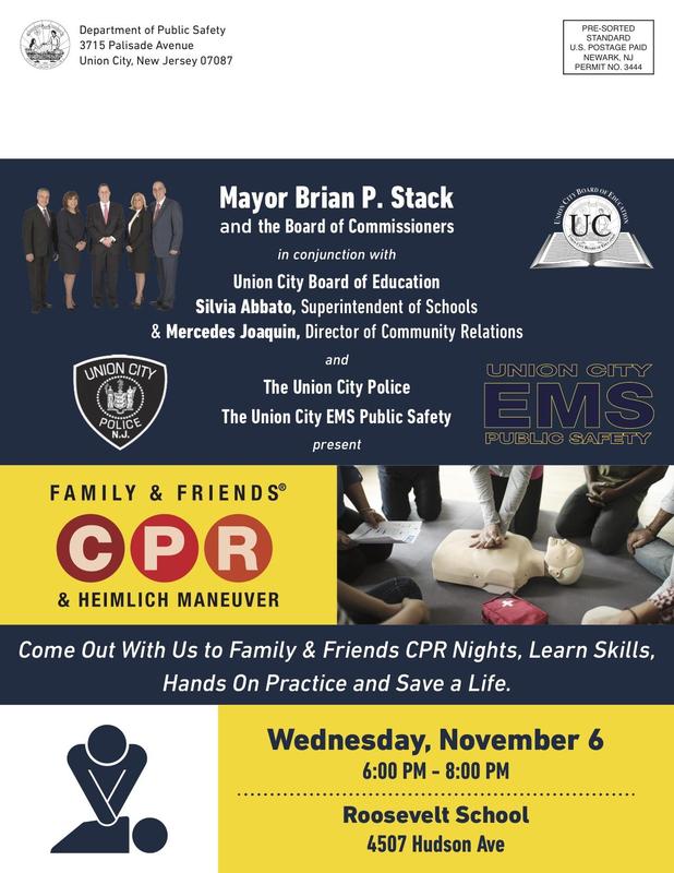 CPR classes flyer