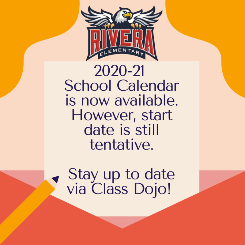 2020-21 School Calendar