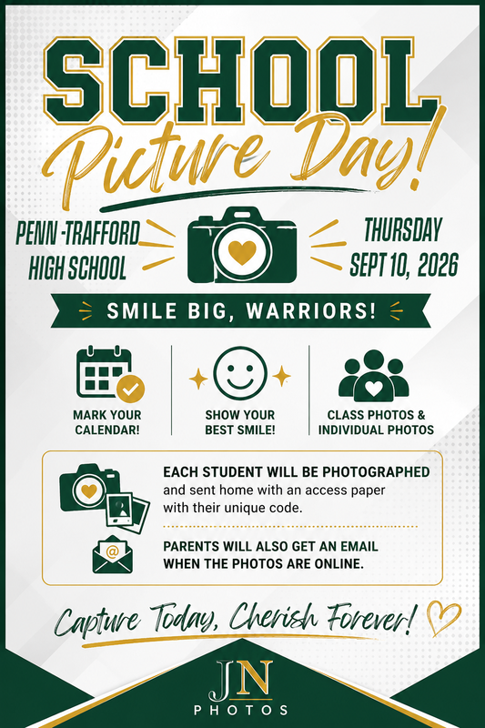 School picture day flyer