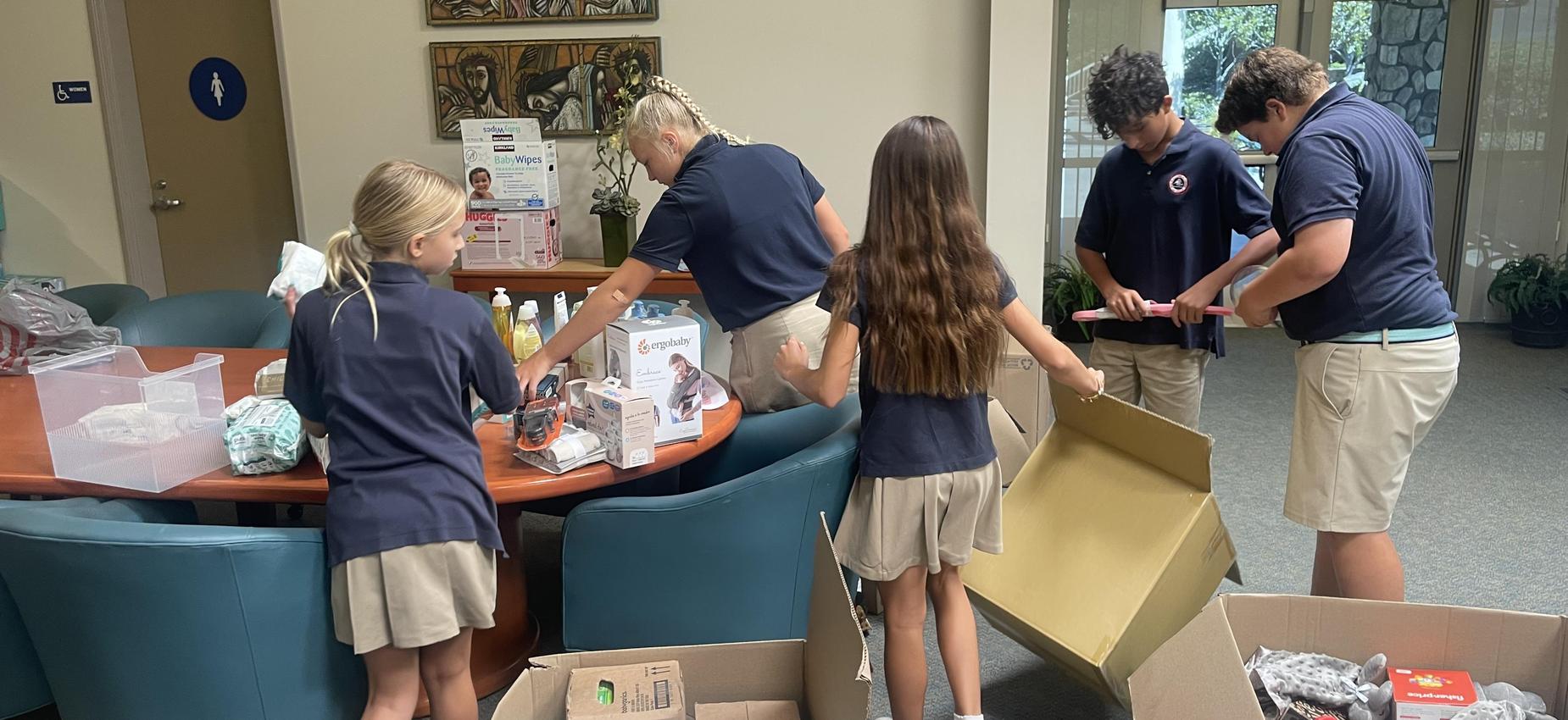 Student Council organizes dontations for Birthline