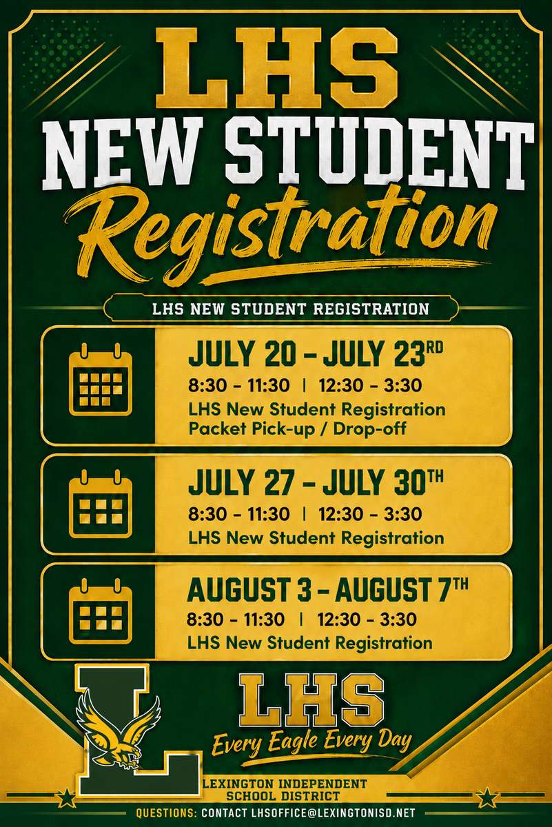 LHS New Student Registrtation