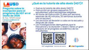 HDT Flyer Spanish