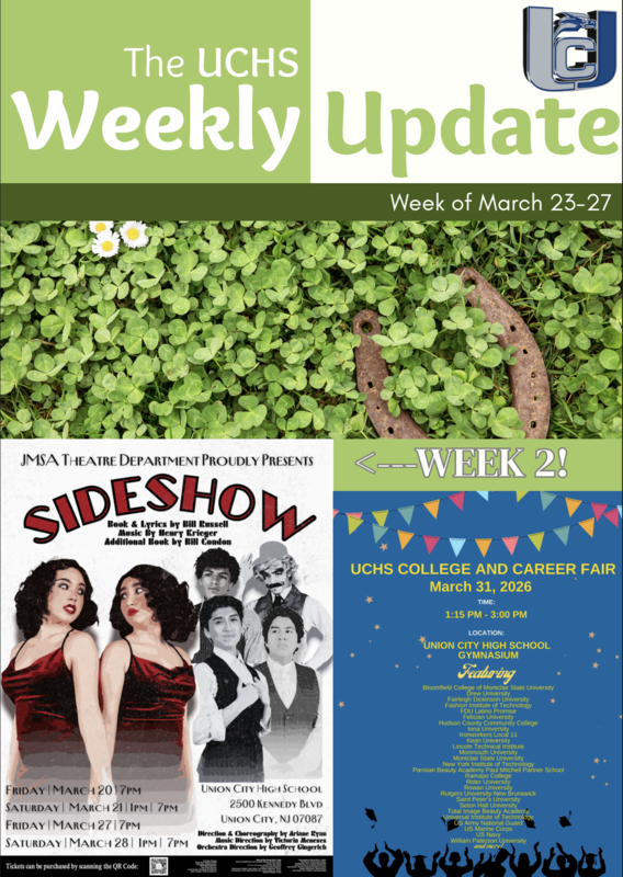 The UCHS Weekly Update: March 23-27, 2026