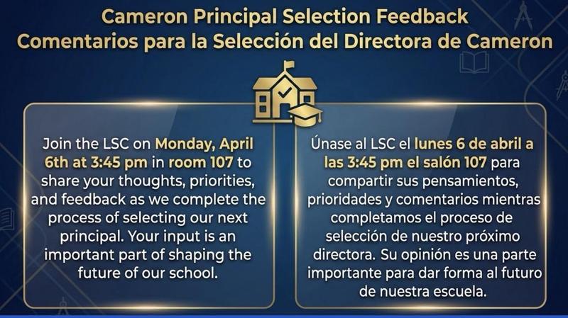 Principal Selection Feedback