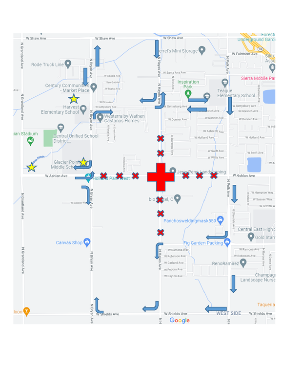 Updated: December 6, 2021 Road Closure at Hayes & Ashlan