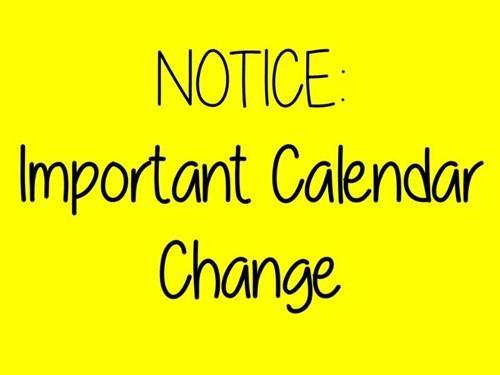 calendar change of date
