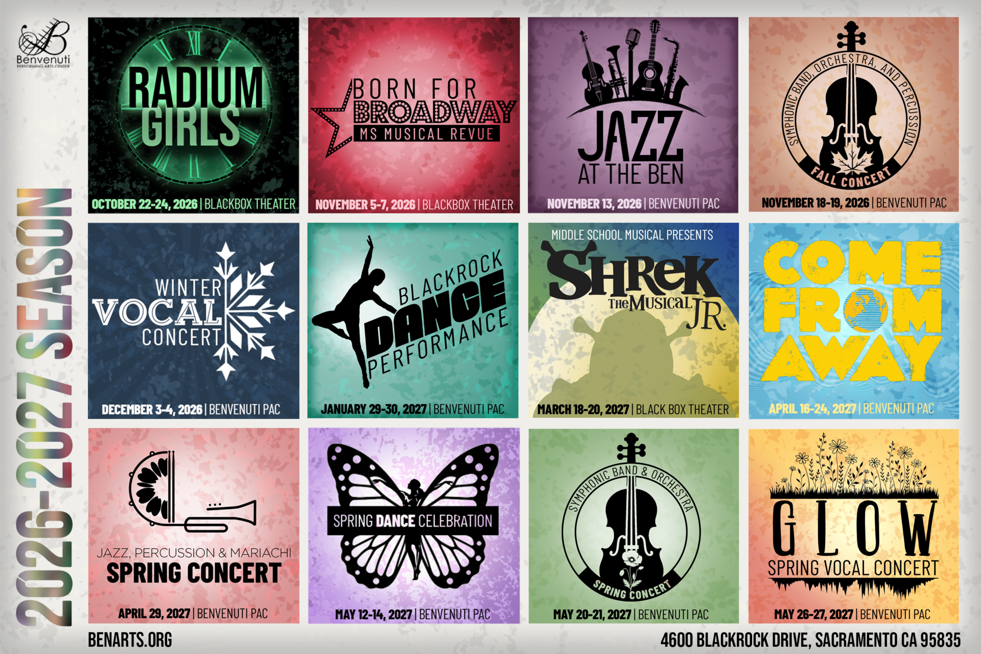 Post card BPAC series 2026-2027 season