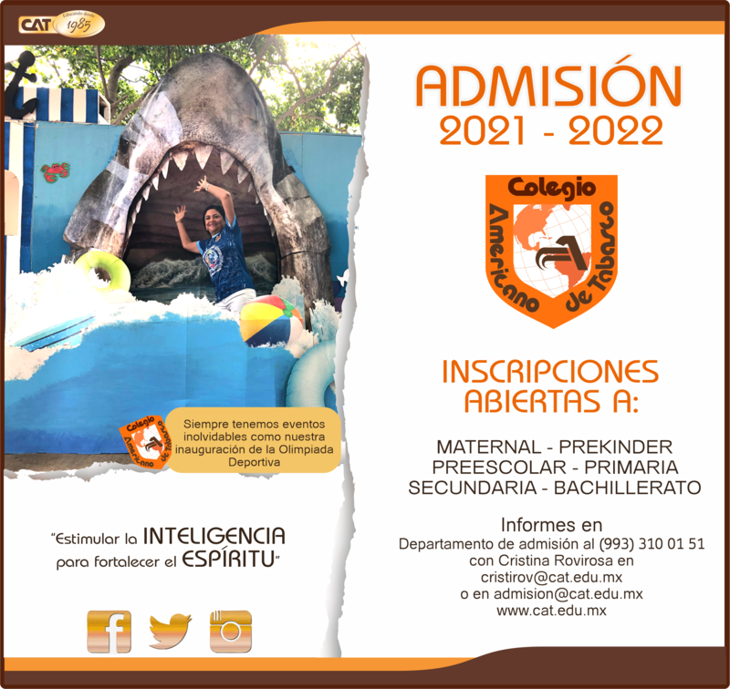 PRIMARIA: ADMISIÓN 2021 - 2022 Featured Photo