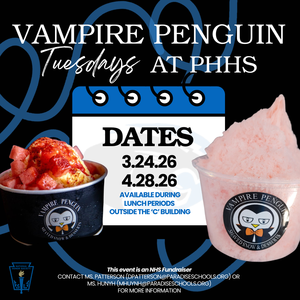 Vampire Penguin info flyer