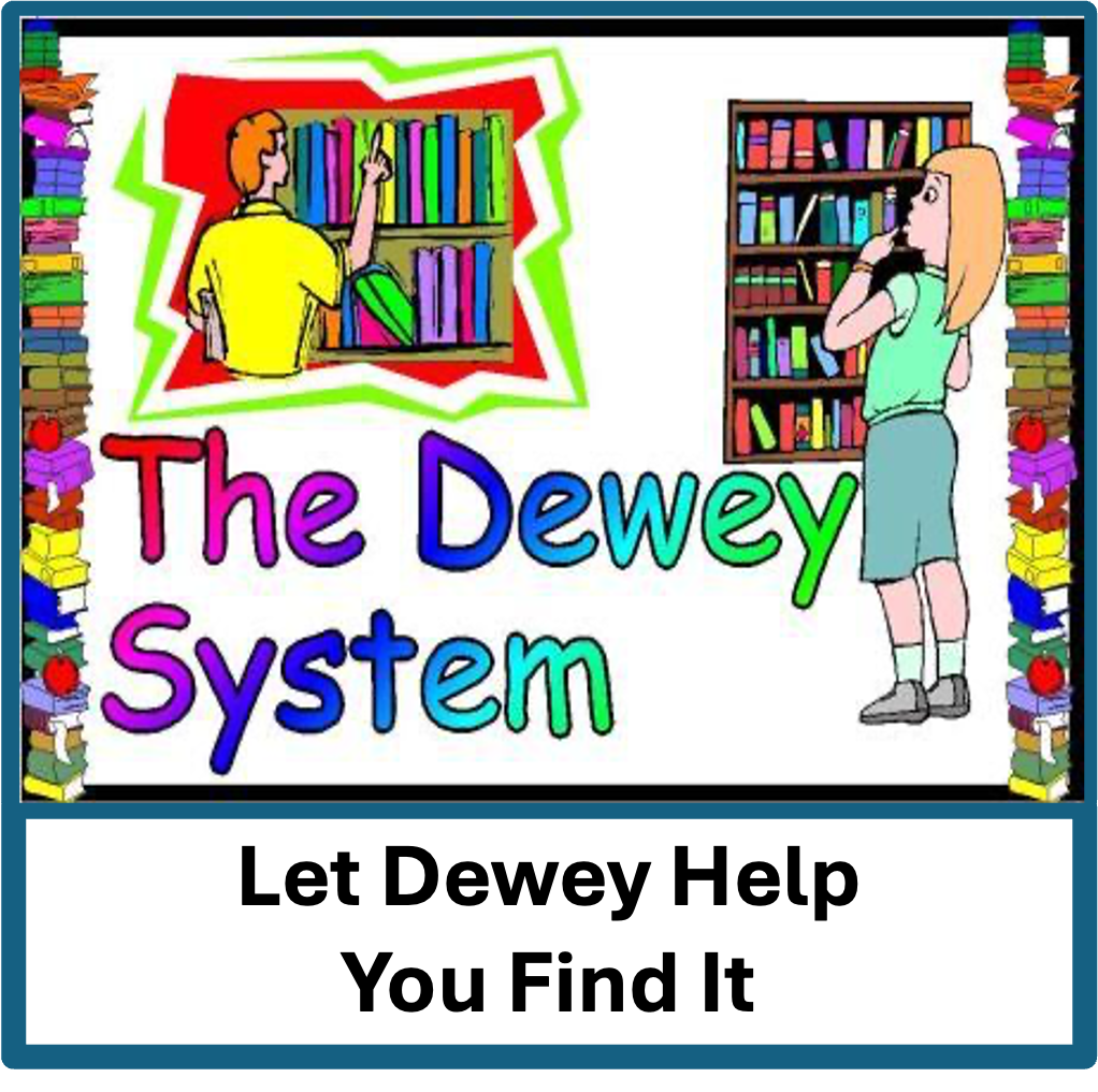 Let Dewey Help you find it picture