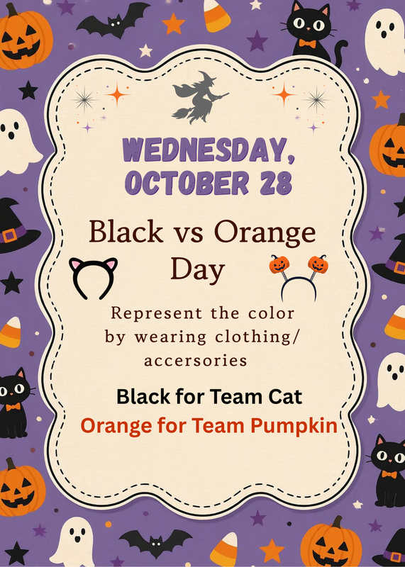Black vs Orange Day at CPHS