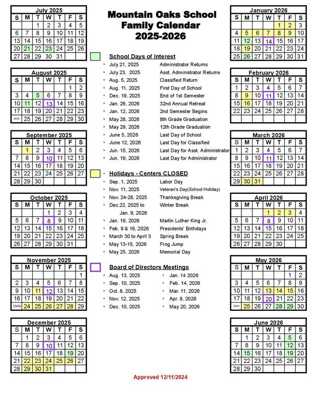 25-26 Calendar