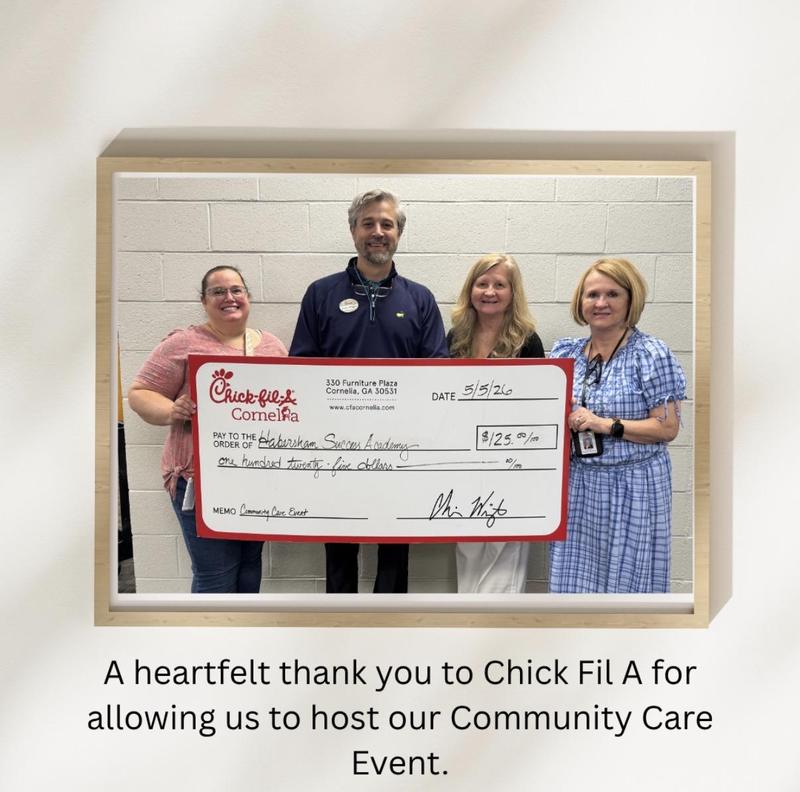 Thank you, Chick-fil-a!