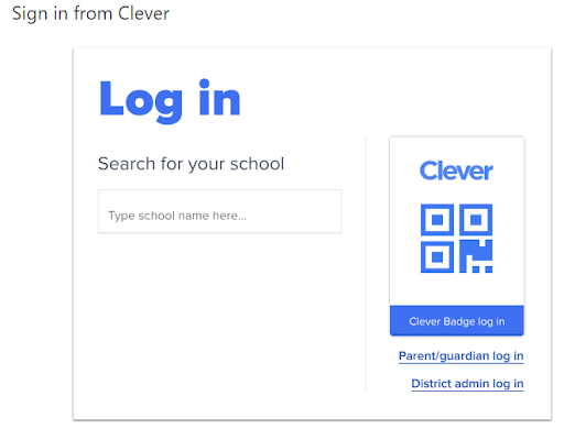 Clever login