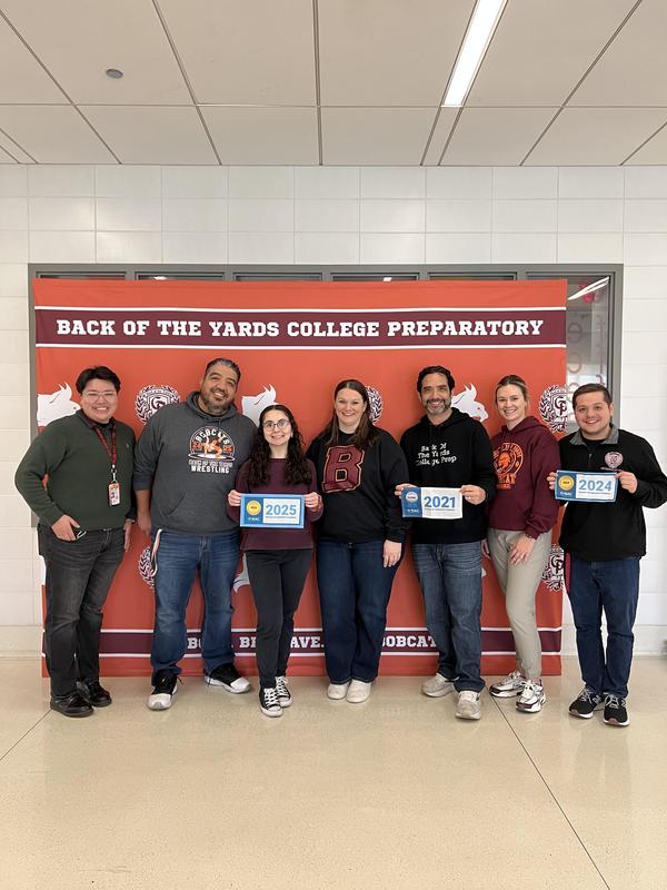 ISAC presented BOYCP with a Gold Medal Banner in Financial Aid Application Completion! Featured Photo