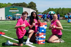 Attendees enjoy the Feet Meet