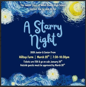 Junior Senior Prom Info