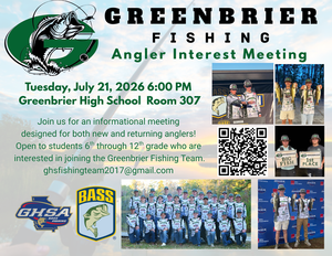 Greenbrier Fishing Team Interest Meeting