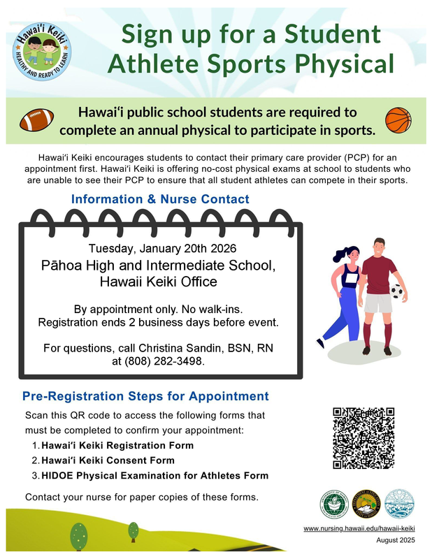 Athlete Sports Physicals