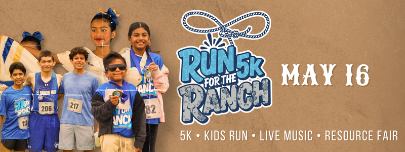 Students promote Run for the Ranch on May 16—community 5K event; click to learn more or register