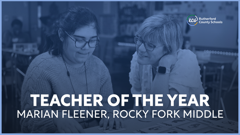 Meet Marian Fleener, RCS 6-8 Teacher of the Year
