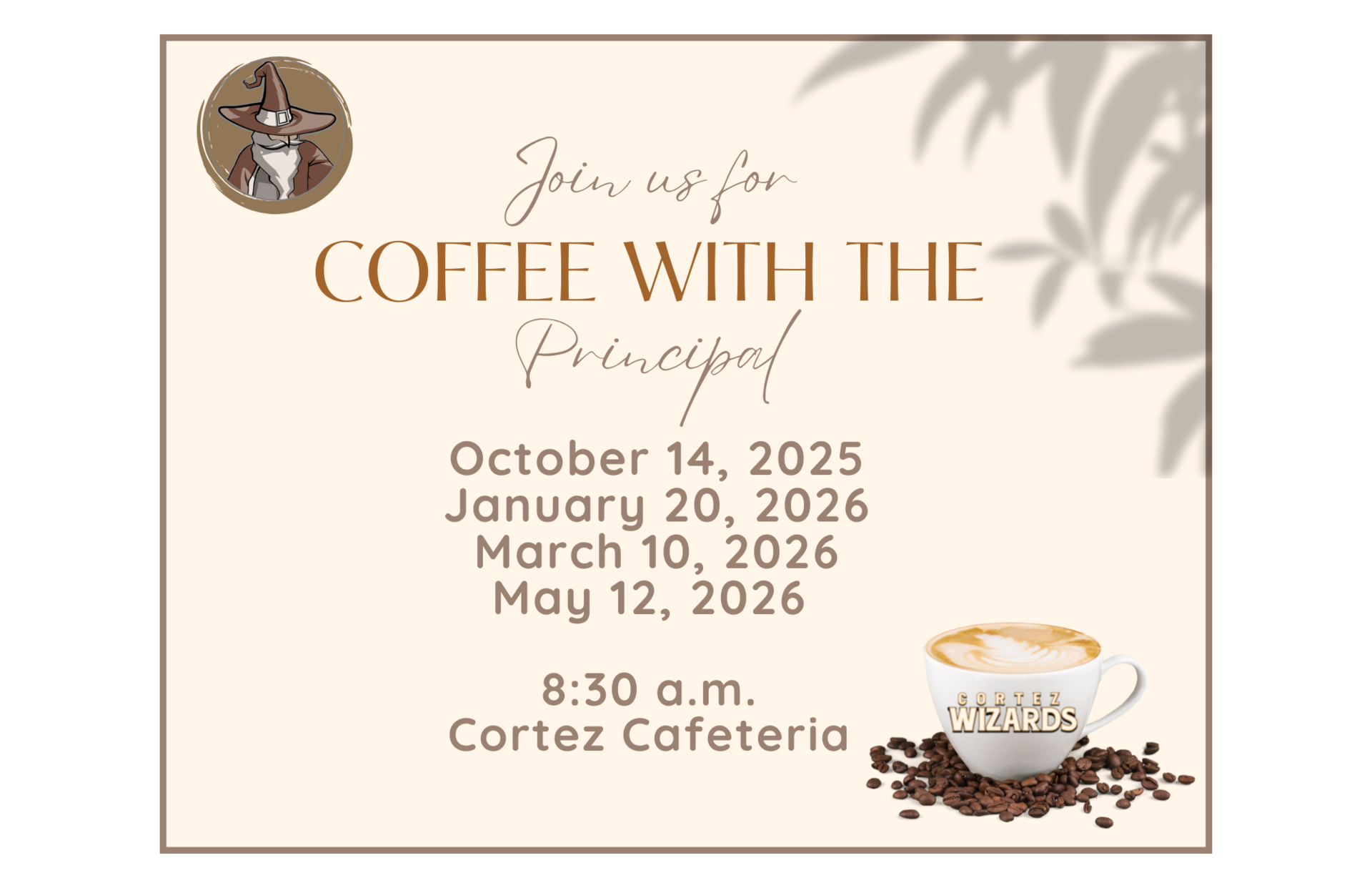 Coffee w/Principal