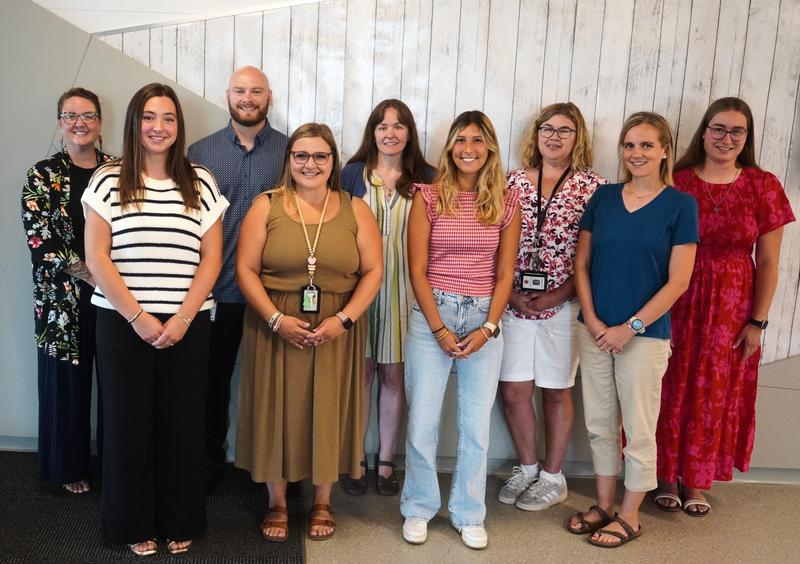 New teachers took part in orientation and training this week.
