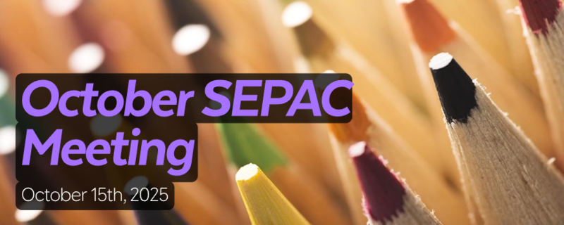 Oct. SEPAC Meeting