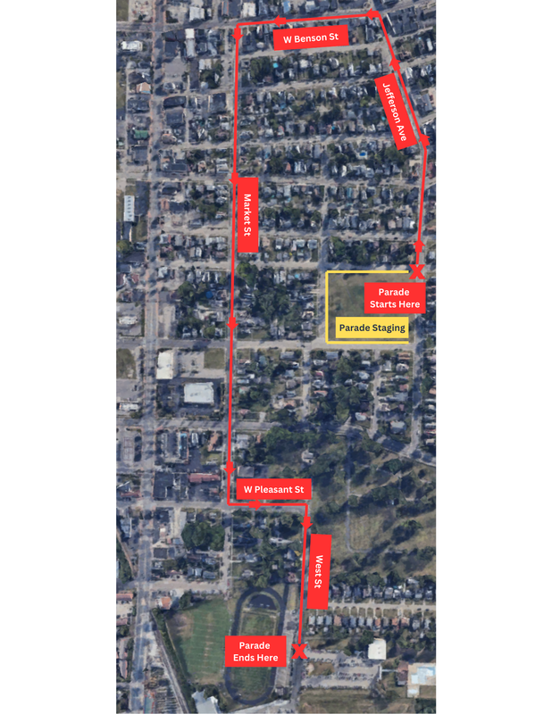 Homecoming Parade Route