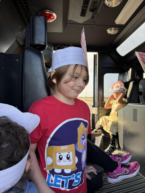 Kindergarten learning fire safety