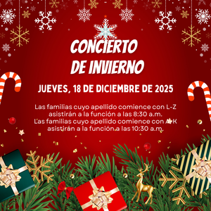 HOLIDAY CONCERT FLYER