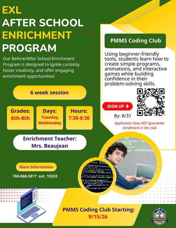 Coding club begins September 15th! Featured Photo