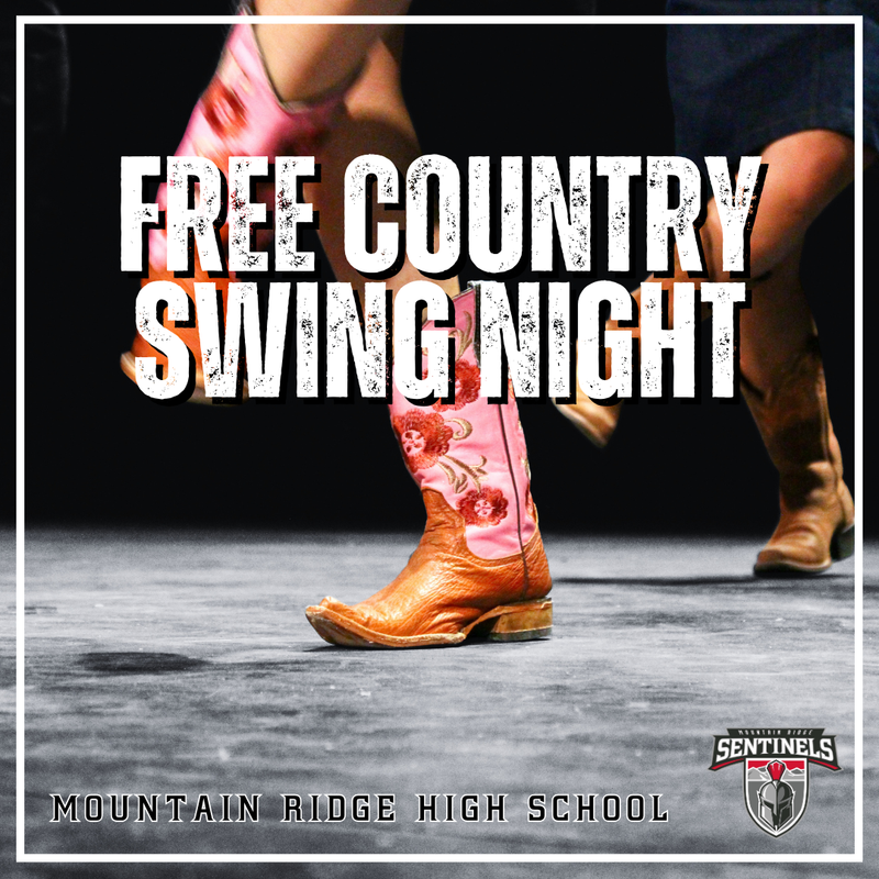 SUMMER COUNTRY SWING NIGHT: FREE EVENT FOR HIGH SCHOOL STUDENTS