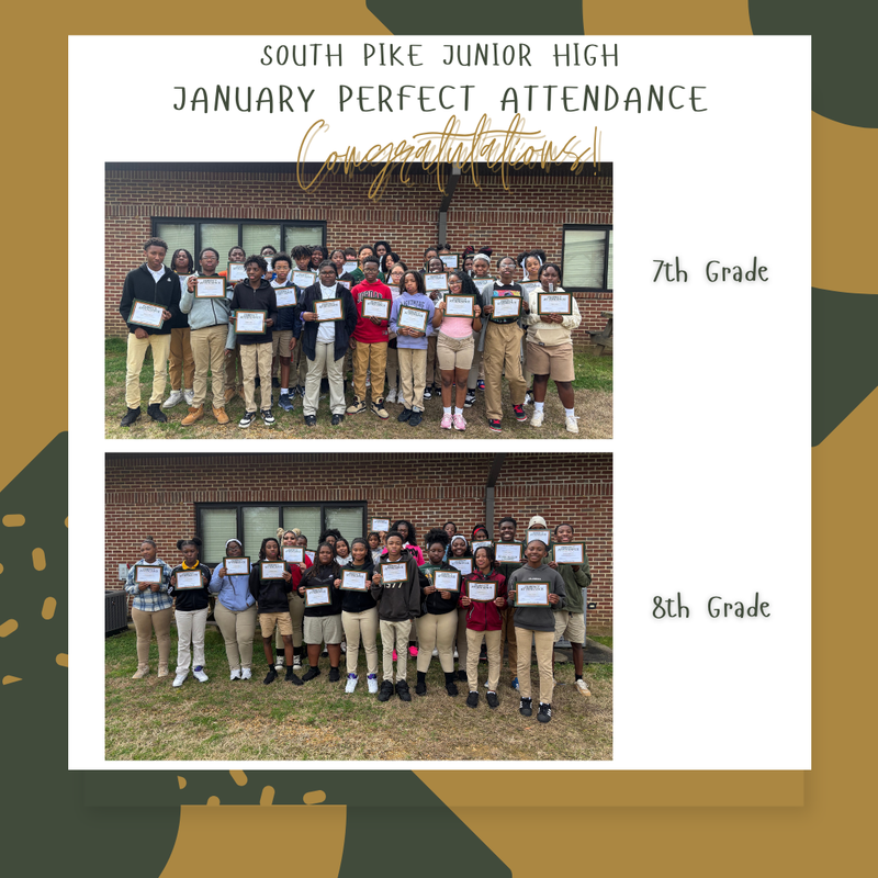 spsd spjhs jan26 perfect attendance