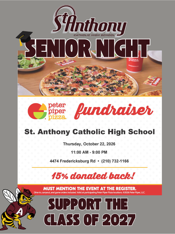 senior fundraiser flyer
