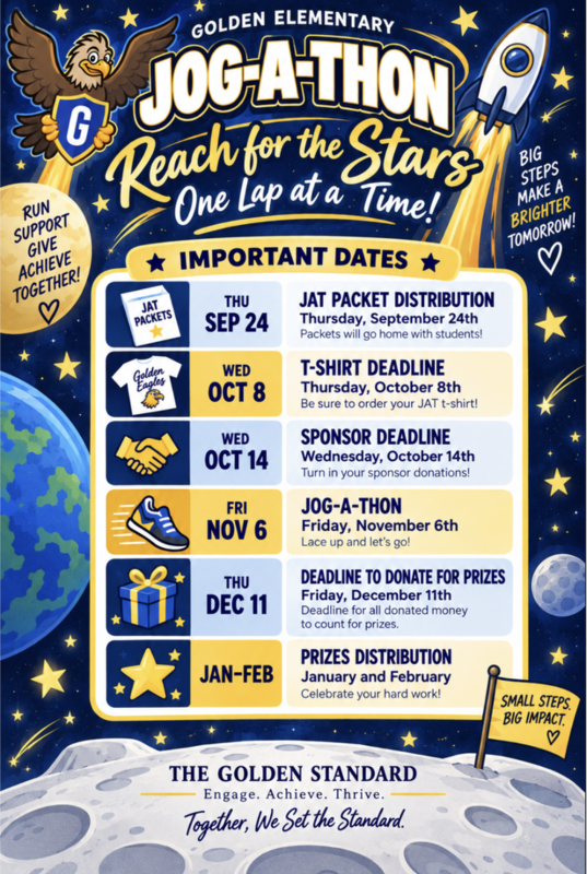 Jog-a-Thon: Important Dates & Reminders