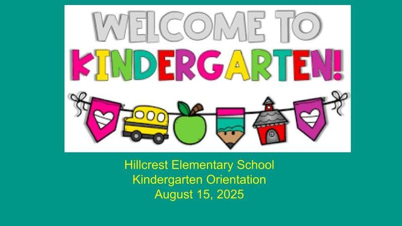 Didn't Attend Kindergarten Orientation? Thumbnail Image