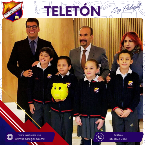 La comunidad del Instituto El Pedregal se unió a la noble causa del Teletón