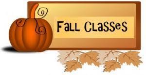 Fall Class Offerings for 2020-21