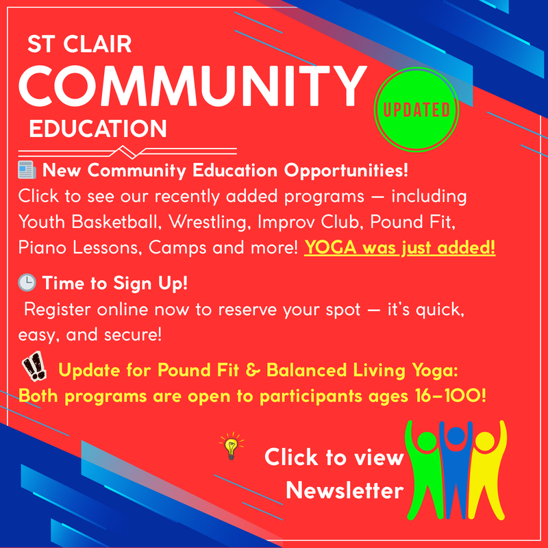 COMMUNITY ED UPDATE